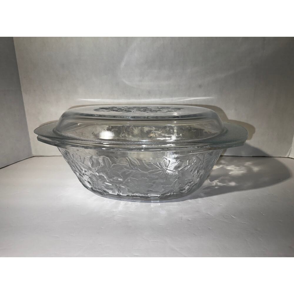 Princess House Fantasia oval 3 quart casserole dish with lid Miracle Dish